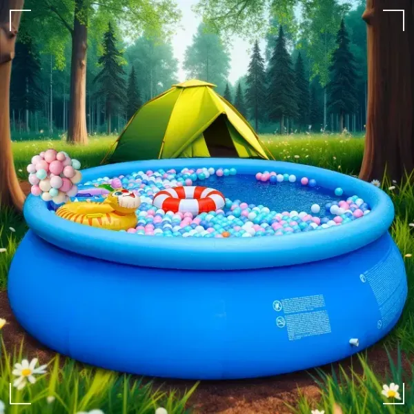 🌞💦 Durable Inflatable Swimming Pool