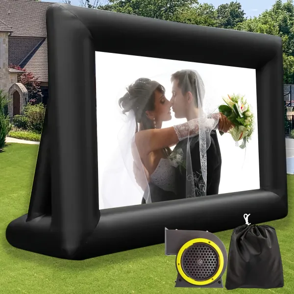 📽🌻16FT Inflatable Outdoor Movie Screen